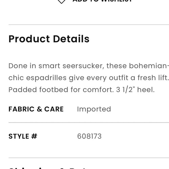 LOFT Lilac and White Striped Espadrilles - Size 9.5 - Picture 4 of 13